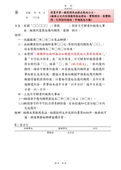 基隆市政府 令-簽 民國 年 月 日