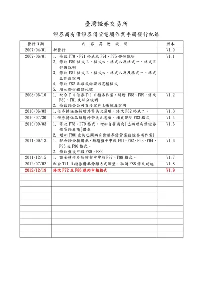 有價證券借貸電腦作業說明-臺灣證券交易所