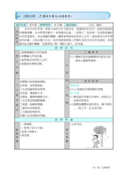 九年一貫課程 國小低年級-適用年級