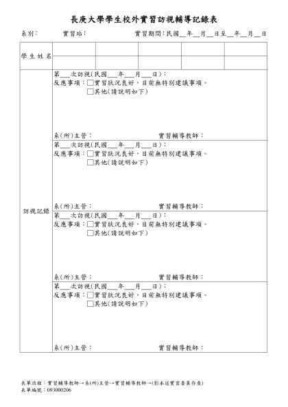 校 友 求 職 登 記 表-系別： 實習站： 實習期間：民國 年 月 日至 年 月 日