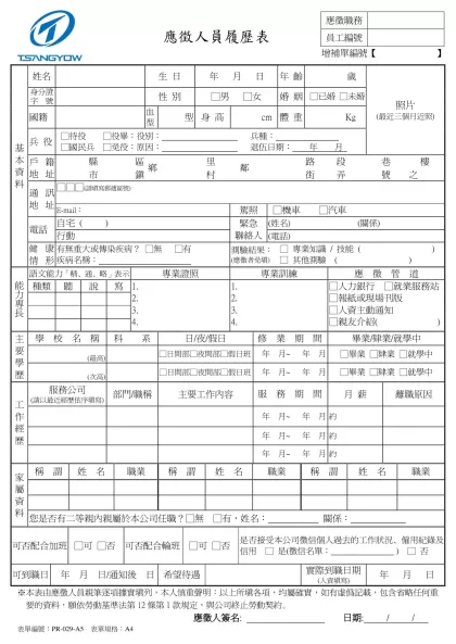工 作 心 得 報 告 書-1- 基本資料姓名生 日年 月 日