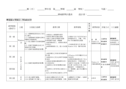 台北縣九十二學年度第一學期三重區成功國小 五 年級-縣（市） 學年度 第 學期 區 學校： 年級：